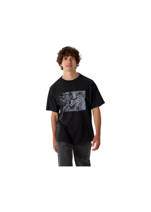 Arc'teryx Kragg Cotton Lithographica Short Sleeve