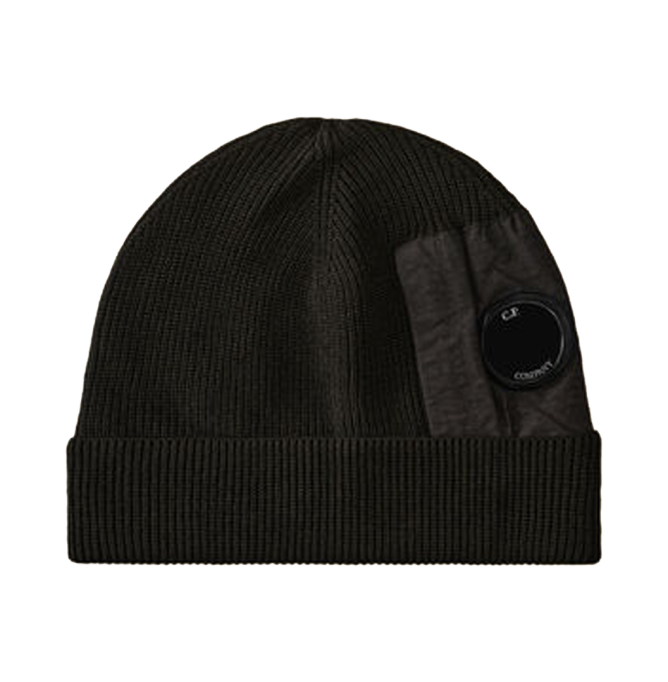 C.P. Company Extrafine Merino Wool Lens Beanie