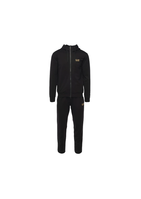 EA7 Emporio Armani Black Sports Set Tracksuit