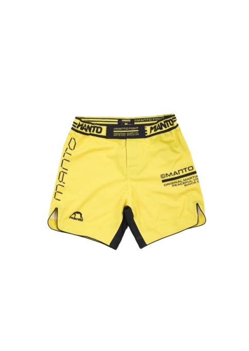 Manto Fight Shorts Future Yellow