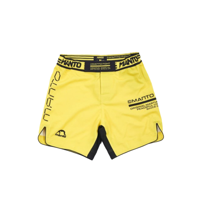 Manto Fight Shorts Future Yellow