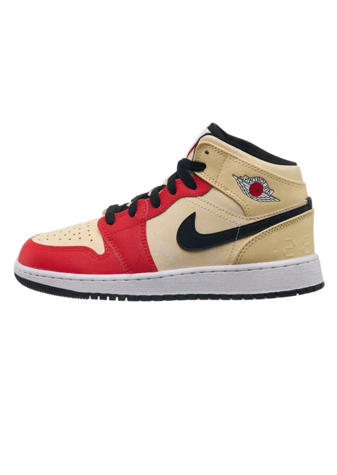 Кросівки жіночі Jordan 1 Mid Gs ‘Dunk Contest’ (DV7012-100)