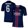 Чоловіча футболка Nike T-Shirt Paris Saint-Germain 2025/26 Stadium Home Zabarnyi 6