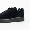 Жіночі кросівки Nike Air Force 1 Low '07 Triple Black Suede