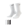 Унісекс Шкарпетки Nike 3 Pack Value Cotton Crew