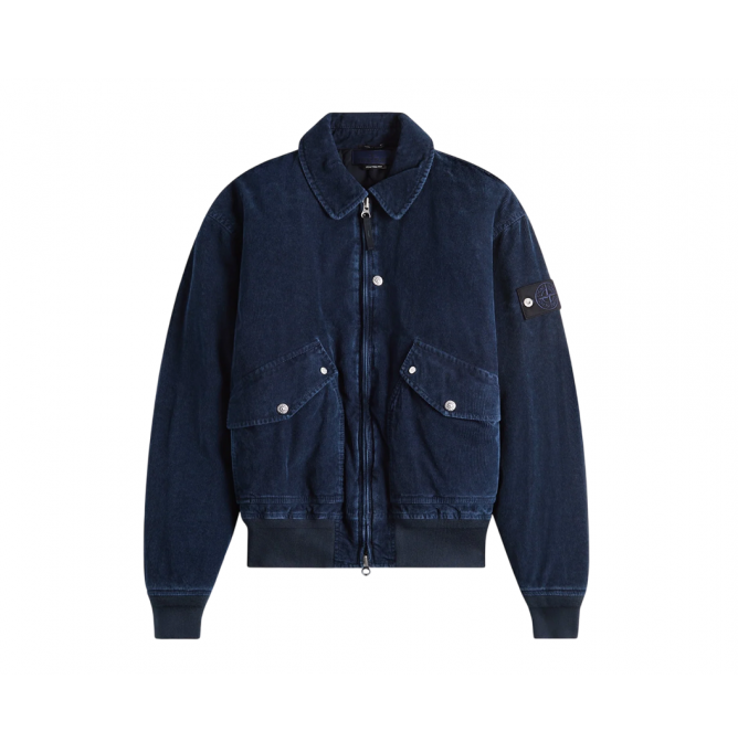 Stone Island Corduroy Bomber Jacket
