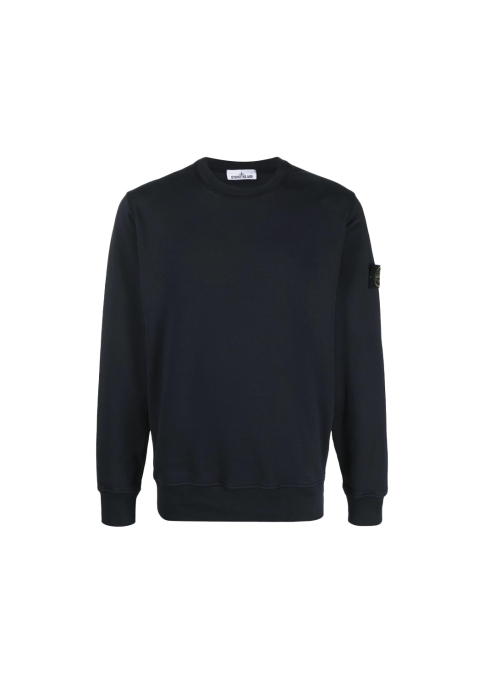 Stone Island Compass Badge Sweatshirt Blue