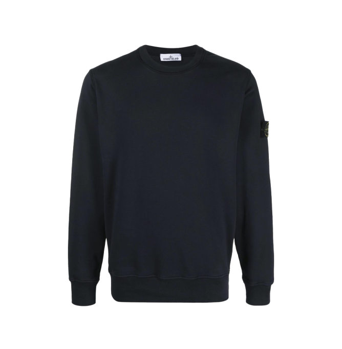 Stone Island Compass Badge Sweatshirt Blue