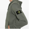 Чоловіче худі Stone Island Logo Patch Zip-Up Hoodie