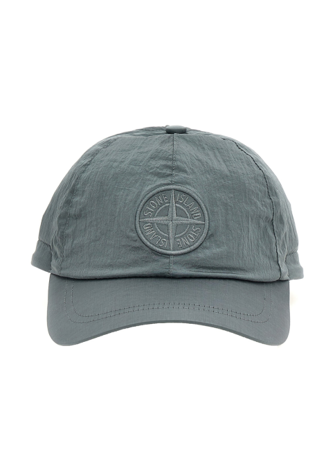 Stone Island Logo Cap Hats Gray