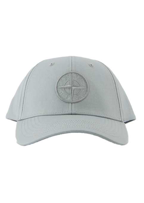 Stone Island Logo Cap Hats Gray