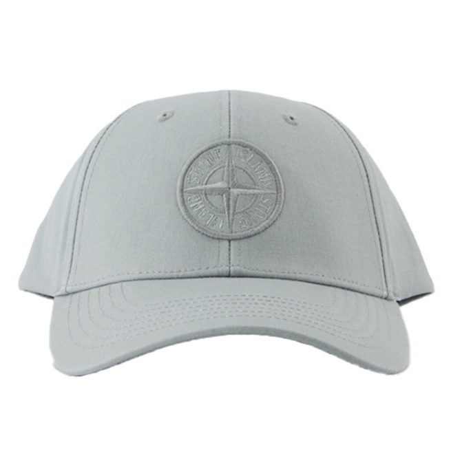 Stone Island Logo Cap Hats Gray