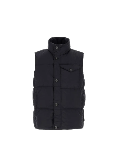 Stone Island Compass-badge padded gilet Navy Blue