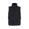 Чоловіча жилетка Stone Island Compass-badge padded gilet Navy Blue