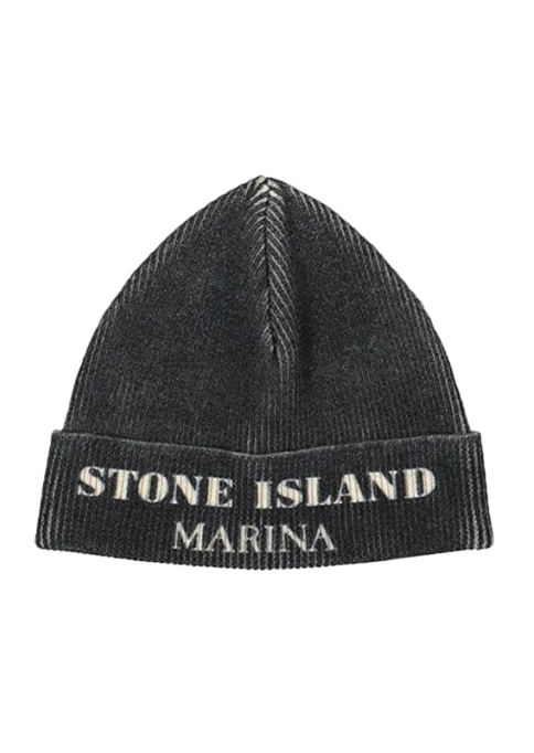 Stone Island Grey Marina Beanie