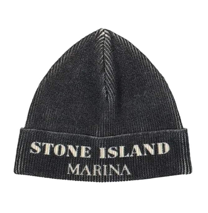 Stone Island Grey Marina Beanie