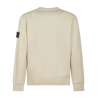 Чоловічий світшот Stone Island Cotton Felpa Crewneck Sand