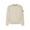 Чоловічий світшот Stone Island Cotton Felpa Crewneck Sand