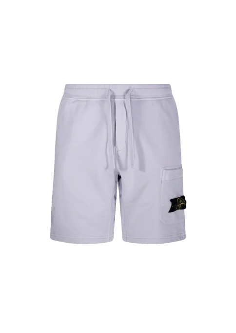 Stone Island Organic Cotton Fleece Shorts