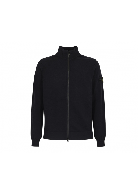Stone Island Rws Wool Stretch Zip-Up Sweater