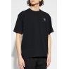 Чоловіча футболка Stone Island Black T-Shirt With Logo Patch