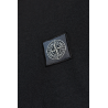 Чоловіча футболка Stone Island Black T-Shirt With Logo Patch