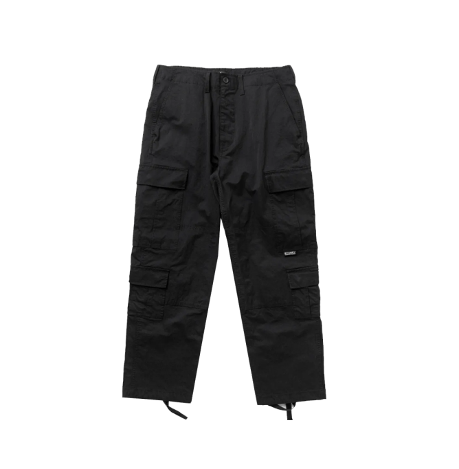 Stussy Nylon Ripstop Surplus Cargo Pant Black