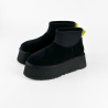 Жіночі черевики UGG Classic Mini Dipper Boot Black Yellow
