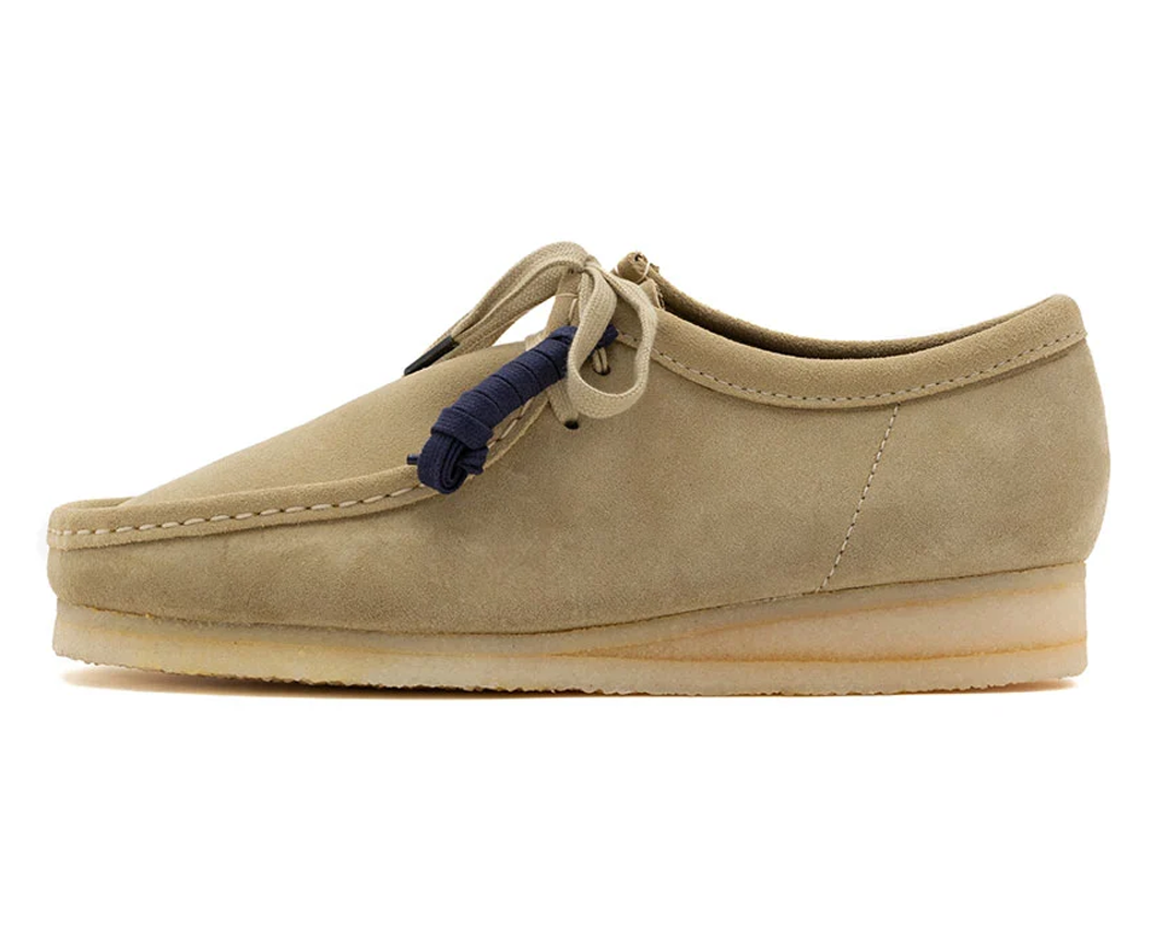 Чоловічі туфлі Clarks Originals Wallabee Beige Suede