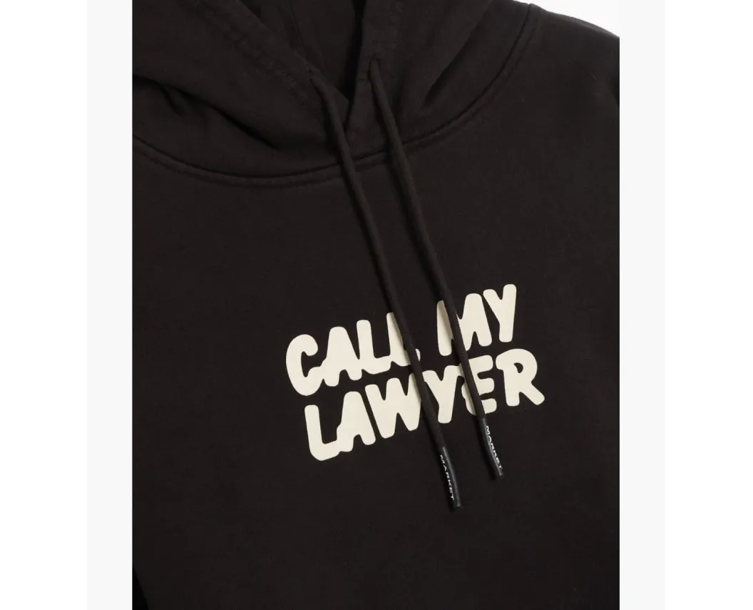 Чоловіча худі Market Not Guilty Pullover Hoodie Washed Black
