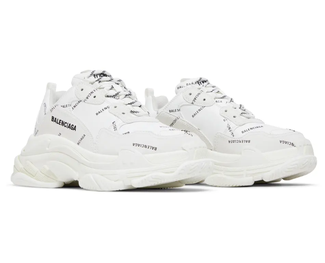 Жіночі кросівки Balenciaga Wmns Triple S Sneaker 'All Over Logo'