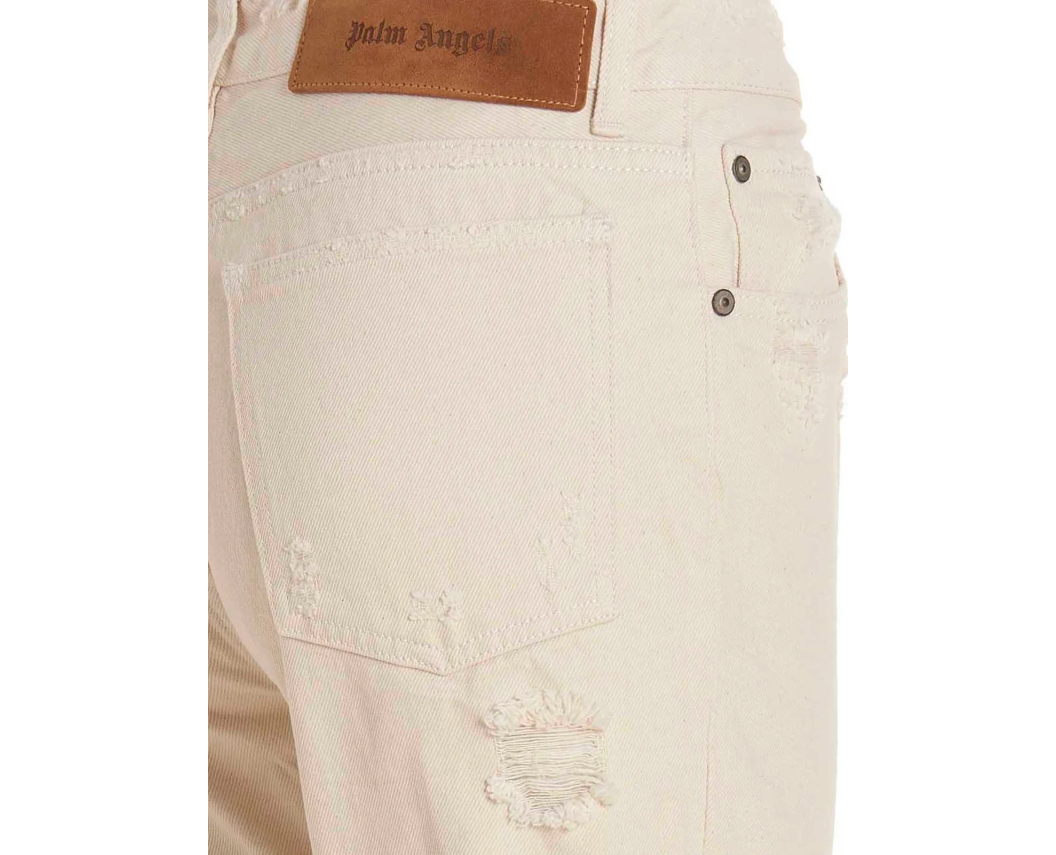 Чоловічі джинси Palm Angels Palm Printed Distressed Jeans