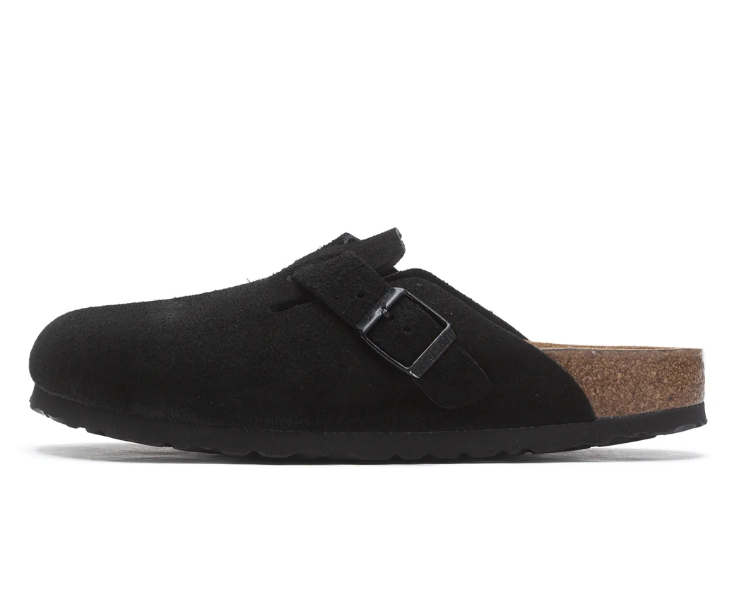 Тапочки Birkenstock Boston Suede Leather