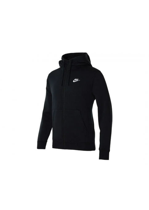 Бомбер чоловічий Nike M Nsw Club Hoodie Fz Bb (BV2645-010)