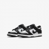 Кросівки жіночі Nike Dunk Low Retro White Black (Gs) (CW1590-100)