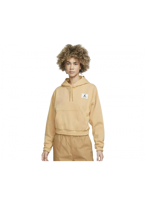 Кофта жіночі Jordan Air Essentials Fleece Hoodie Beige (DD6998-268)