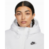 Куртка жіноча Nike Sportswear Classic Puffer Therma-Fit Loose Hooded Jacket (FB7672-100)