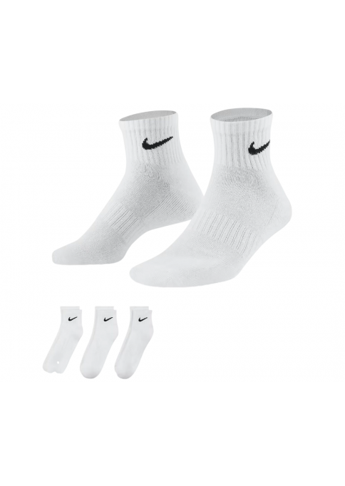 Шкарпетки Nike U Nk Everyday Cush Ankle 3Pr (SX7667-100)