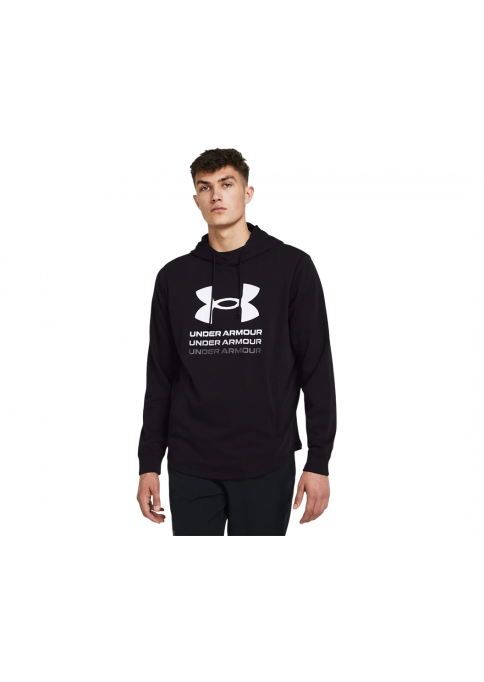 Кофта чоловіча Under Armour Rival Terry Graphic Black (1386047-001)
