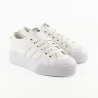 Жіночі кросівки Adidas Nizza Platform Triple White