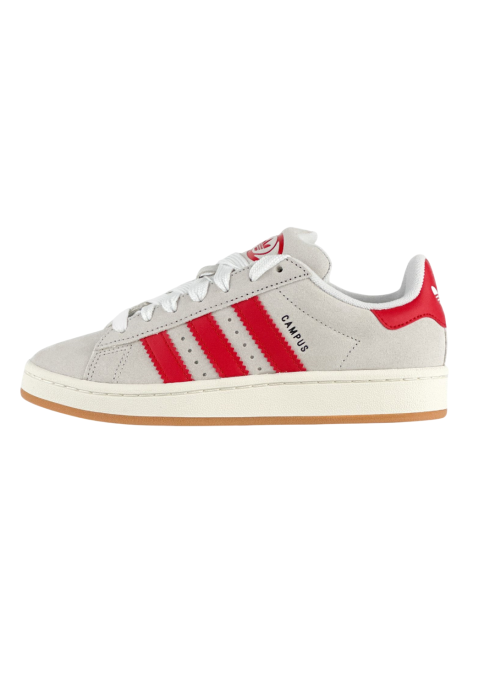 Adidas Campus 00s Crystal White Better Scarlet