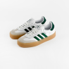 Жіночі кросівки Adidas Sambae White Collegiate Green Gum