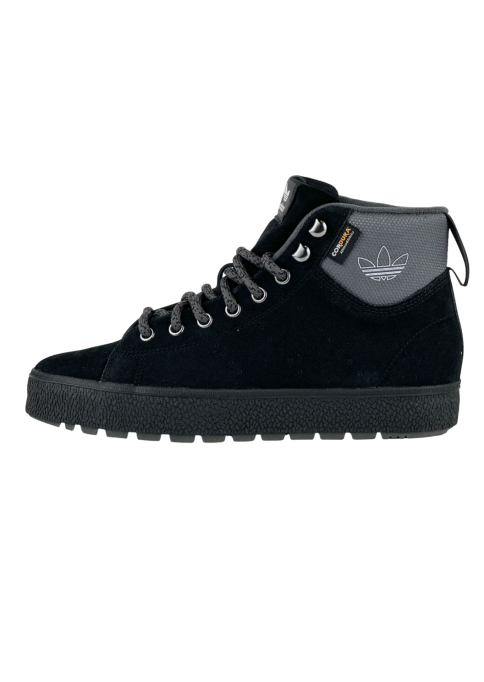 Adidas Stan Smith Mid Winter Core Black Grey Six