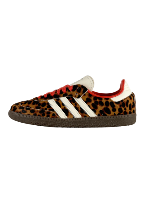 Adidas Samba OG Preloved Red Leopard