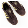 Жіночі кросівки Adidas Samba OG Shadow Brown Powder Yellow