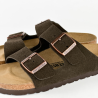 Жіночі тапочки Birkenstock Arizona Suede Mocha