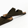 Жіночі тапочки Birkenstock Arizona Suede Mocha