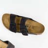 Жіночі тапочки Birkenstock Arizona Dark Grey