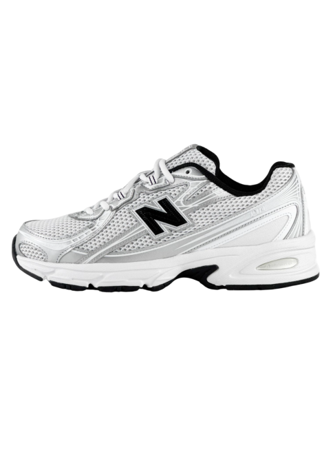 New Balance 740 White Silver Metallic Navy