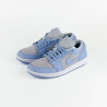 Жіночі кросівки Nike Air Jordan 1 Low Football Grey Aluminum